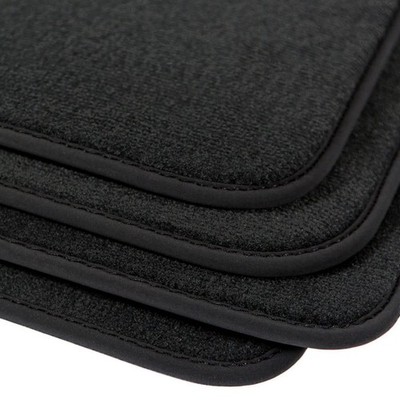For Mercedes SL Velour Floor Mats 2003-2012   R230   Black
