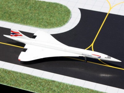 British Airways Concorde G-BOAA GeminiJets GJBAW1233 Scale 1:400 RARE
