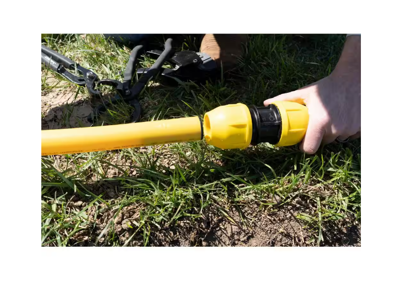 HOMEFLEX Gas Pipe Underground Polyethylene 3/4" IPS x 100 Ft. DR 11