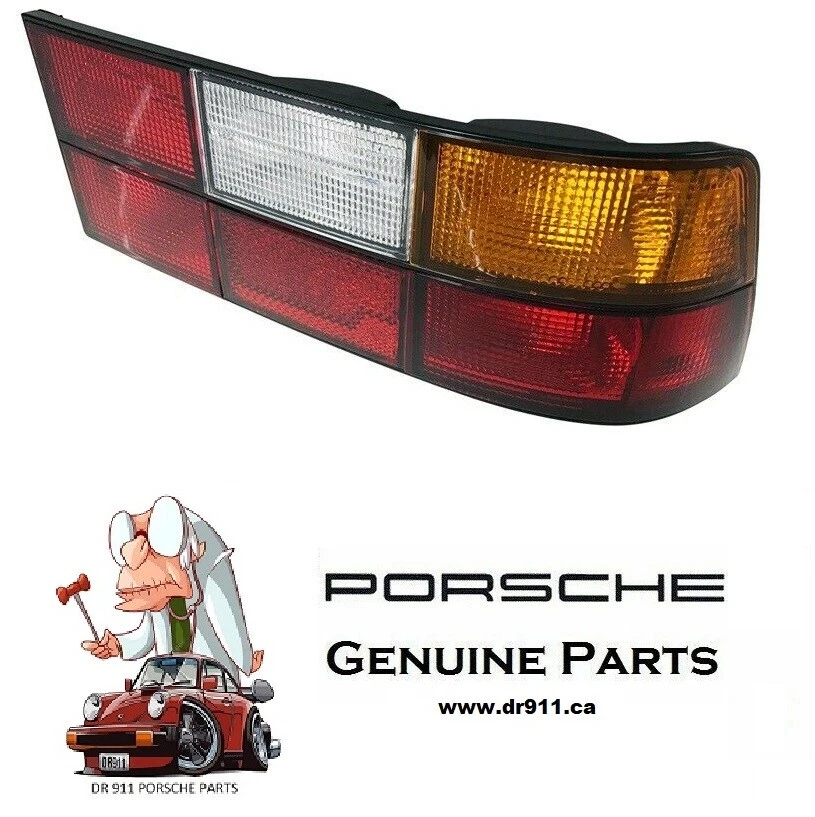 PORSCHE 924 944 TAIL LIGHT LENS HOUSING RIGHT PASSENGERS 477945216  