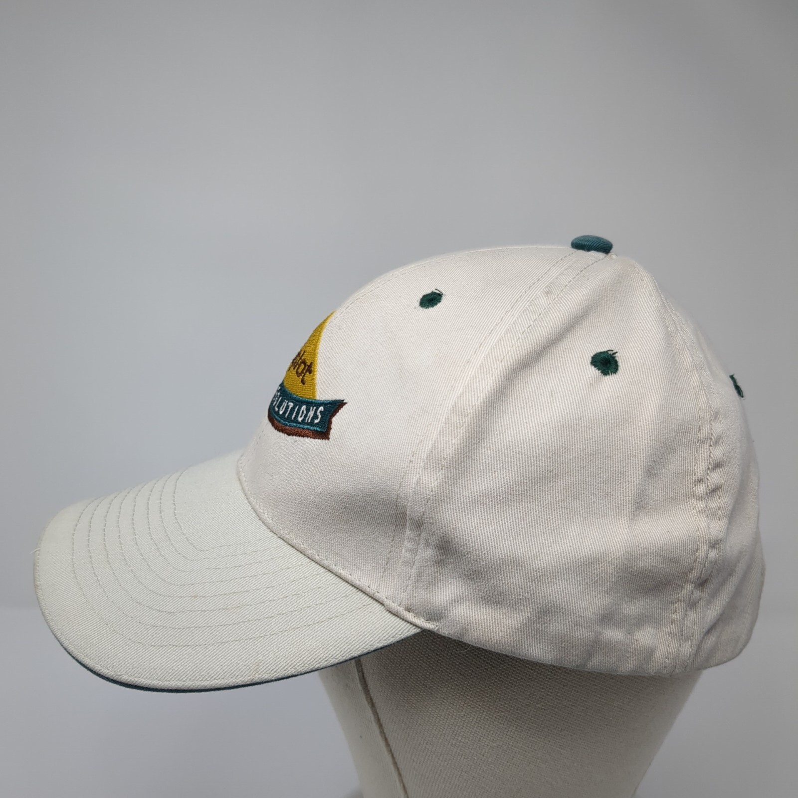 Simplot Grower Solutions Slideback Hat Tan One Si… - image 3