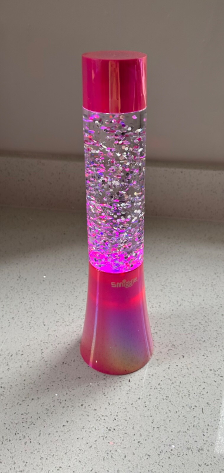 SMIGGLE Pink Glitter Lava Lamp eBay