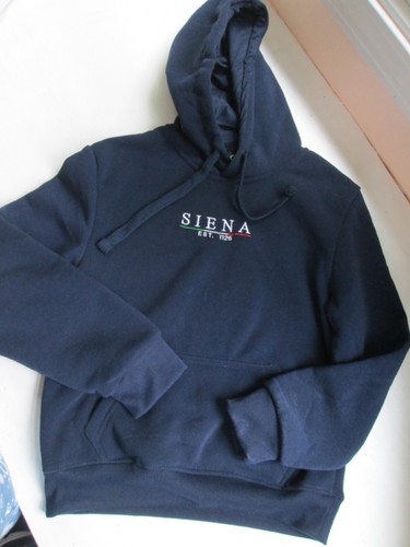 Hooded Navy Blue Sweatshirt from Siena, Italy Size 11-12 yrs. Old - Picture 4 of 15