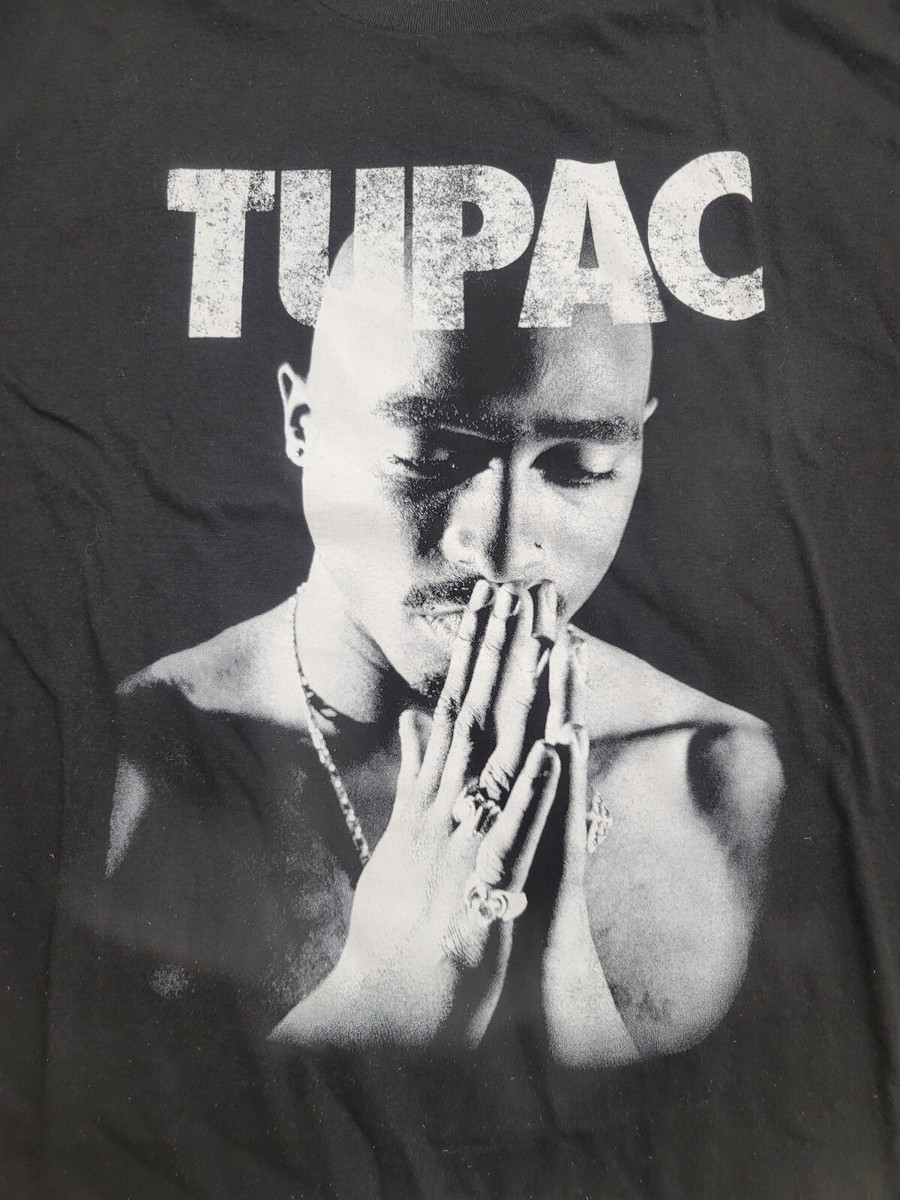Tupac Shakur 2pac Praying Short Sleeve Tee T-shirt Brand New Mens