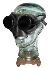 Antique Willson Weld Goggles Old Vtg Steampunk Welding Safety Glasses