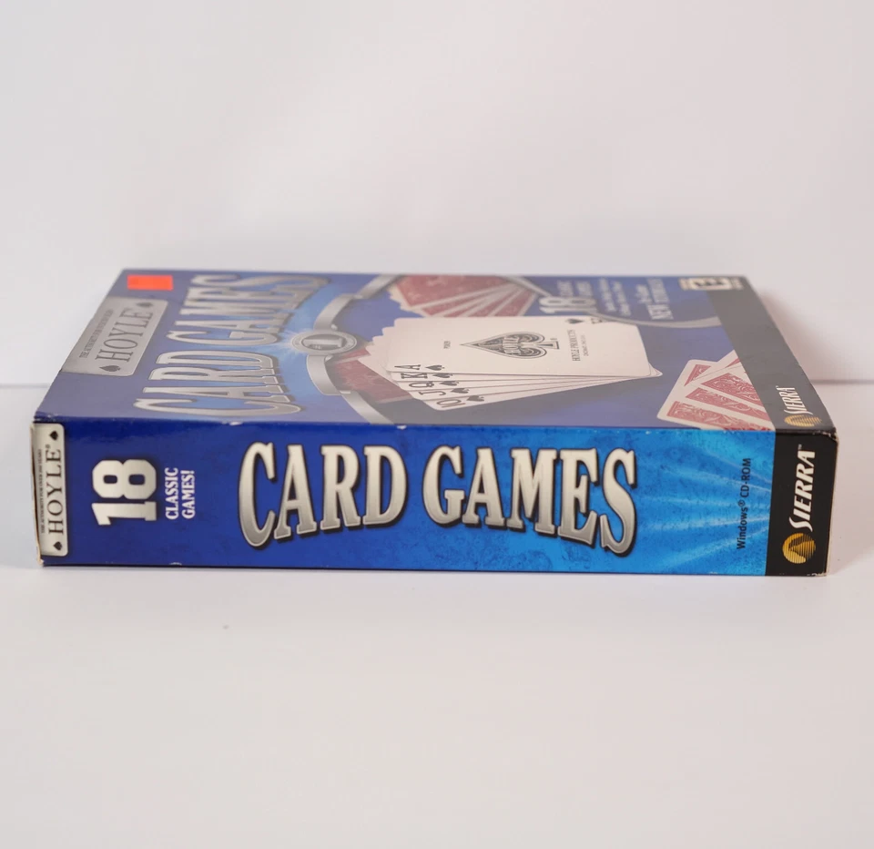Sierra Hoyle Juegos de Cartas 18 COLECCIÓN 2003 PC Windows Gin Poker Novia Solitario Foto 3 de 4