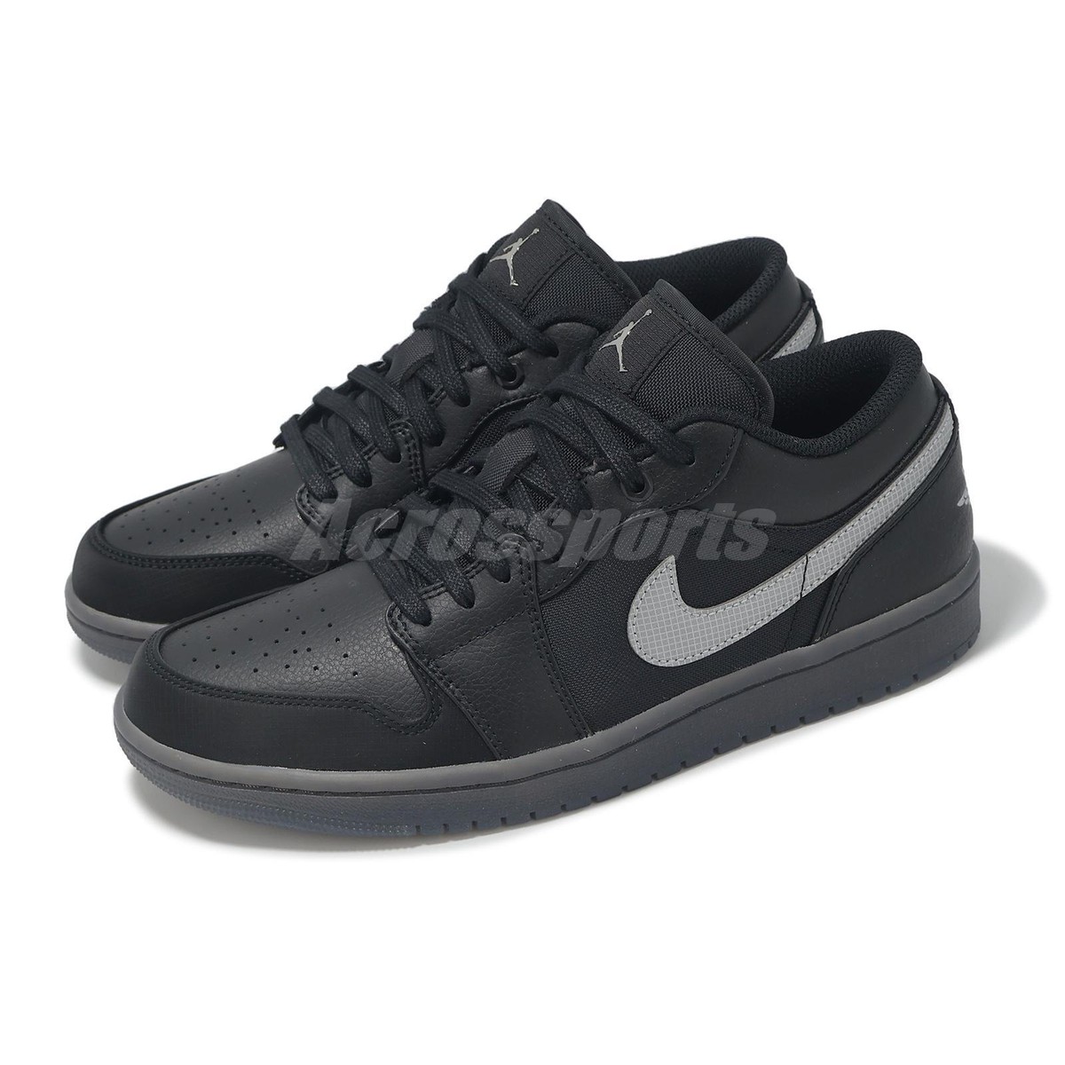 ◆Nike◆ Air Jordan 1 Low SE Men's Shoes HV5968-001 Nike Air Jordan 1 Low SE AJ1 Black White Dark Gum Men Unisex