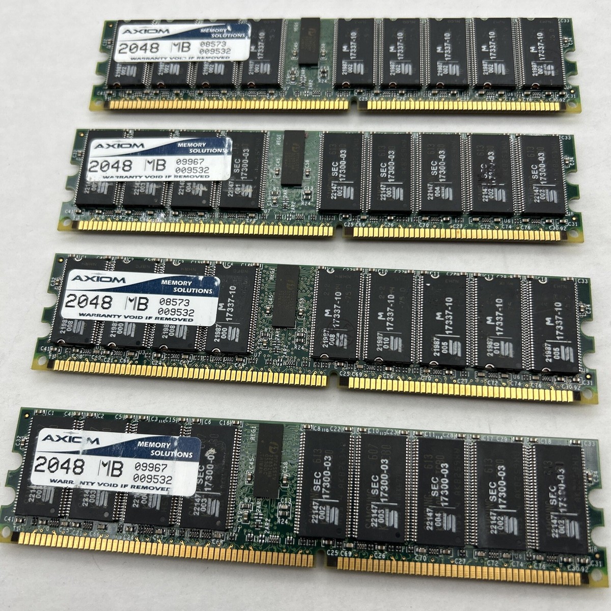 2GB DDR PC PC2100R DDR-266 2100 266MHZ 184PIN ECC-REG RDIMM