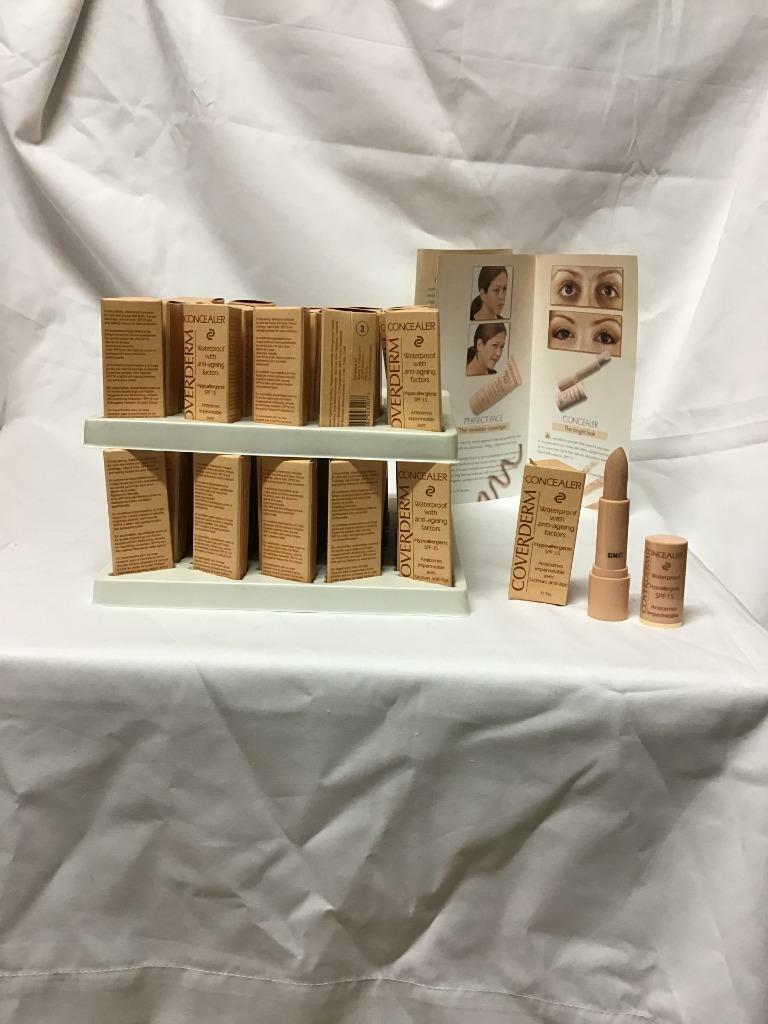65 pcs COVERDERM 5g CONCEALER SHADE # 3 WATERPROOF WITH ANTI-AGING FACTORS SPF15