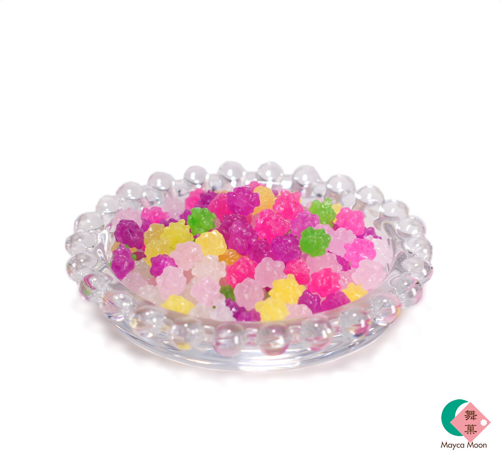 Konpeito Candy Crystal type Bijou Jewel Can Japanese Sugar