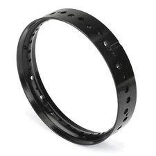 Pro-Line PRO283606 1/4 Pro-Spec Aluminum Front Rim Black for Promoto-MX