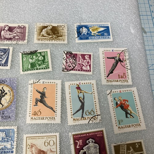 30 USED Mixed Magyar/Hungary Stamps, 1960's-1970's- NICE- Sports/Jobs etc. DEAL! - Picture 8 of 18