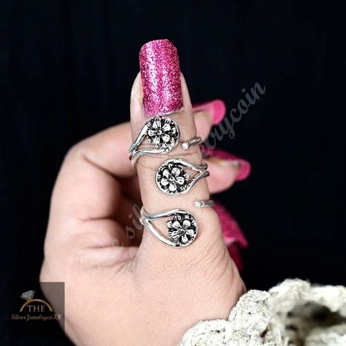 925 Sterling Silver Thumb Splint MCP Hyperextension Splint Arthritis Ring