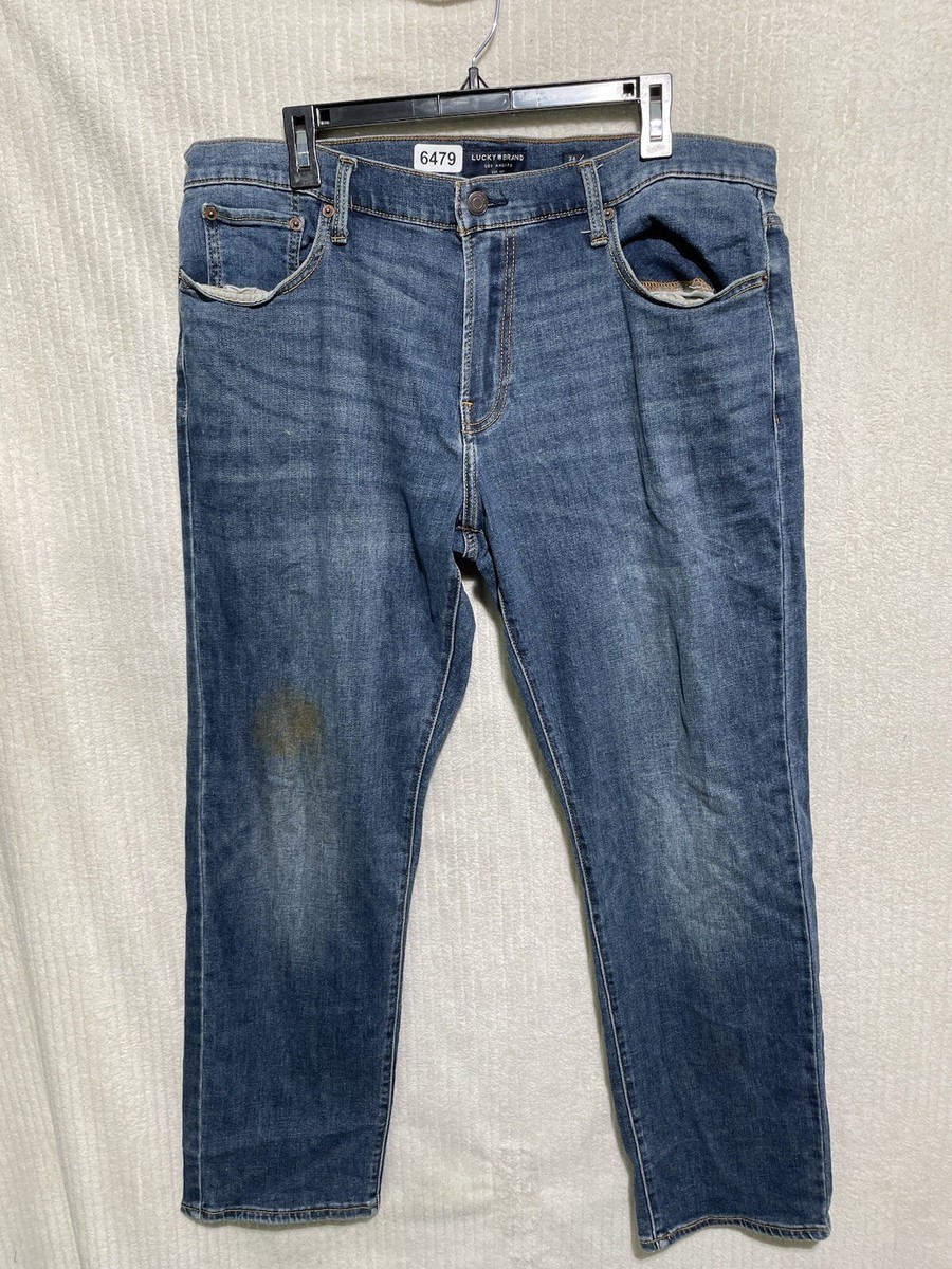 Lucky Brand Men's 221 Orginal Straight fit Blue Denim Jeans Size