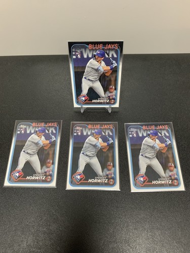 Spencer Horwitz Toronto Blue Jays RC Lot (alle 4 Karten)