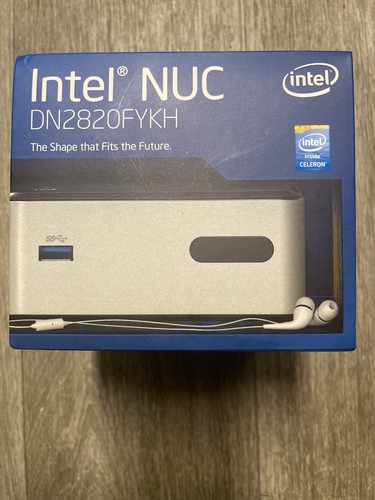 Intel DN2820FYKH NUC Mini PC - Intel Celeron, 2.5" HDD, HDMI, New in the box - 第 1/5 張圖片