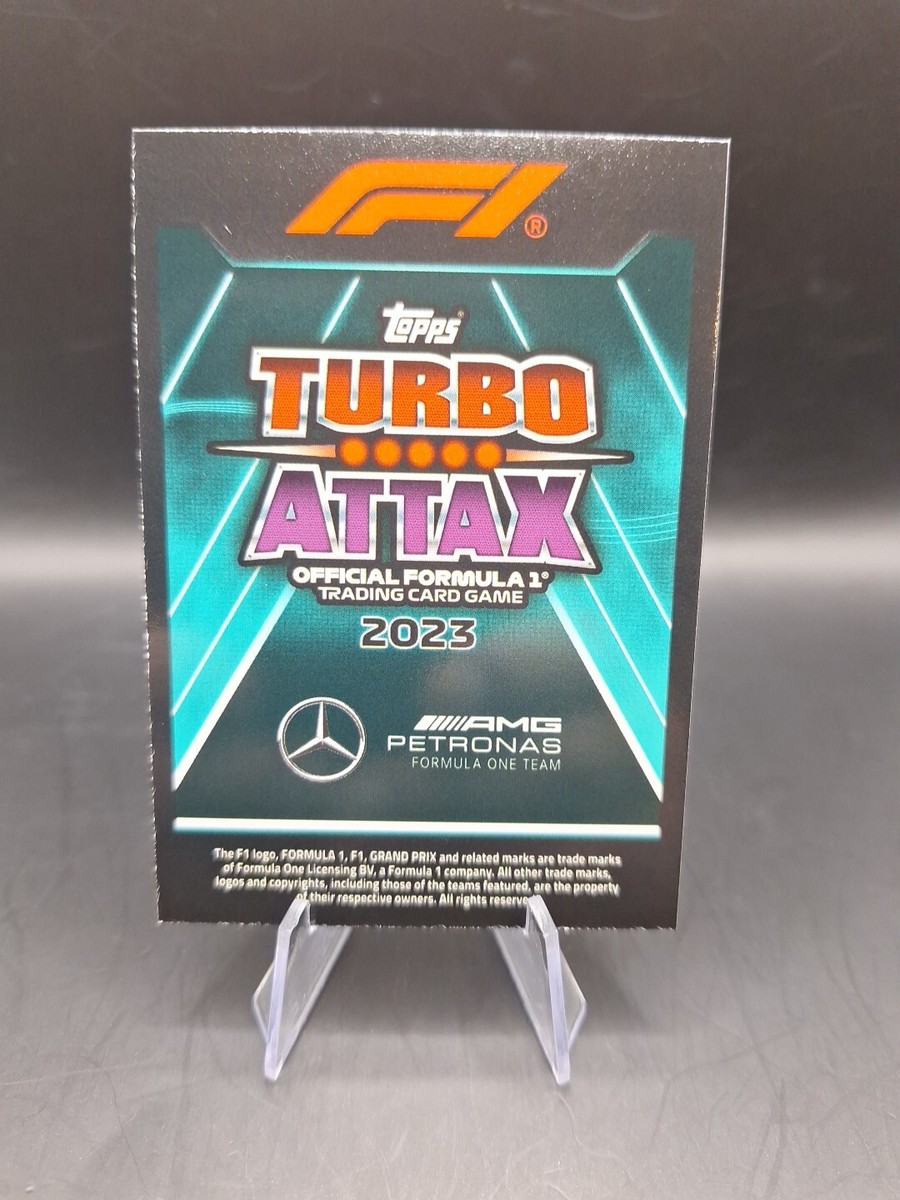 Topps Turbo Attax F1 2023 Gold GEORGE RUSSELL Limited