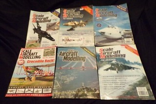 Scale Aircraft Modelling x 6 Magazine Bundle Lot B