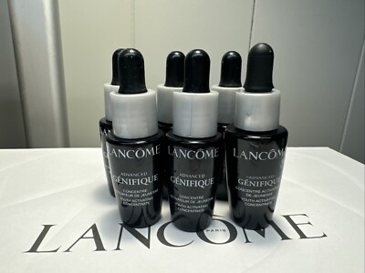 6 Lancome Advanced Genifique Youth Activating Concentrate Serum 0.23 oz/7 ml Ea