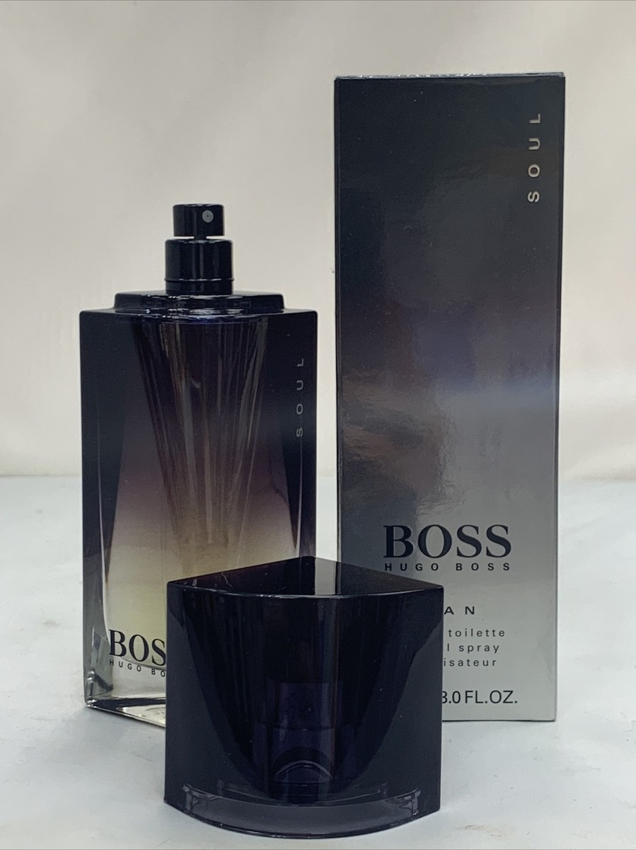 HUGO BOSS SOUL FOR MEN EDT 90 ML( Spray Damage ) New RARE - Read
