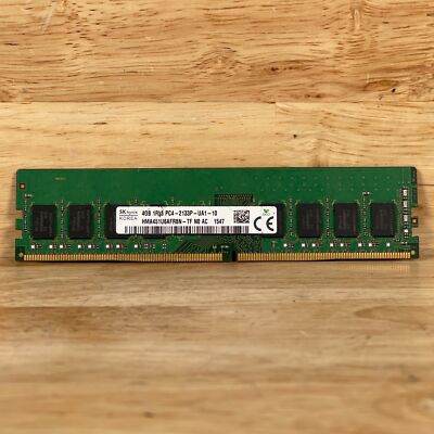 SK Hynix 1Rx8 PC4-2133P-UA1-10 HMA451U6AFR8N-TF No AC