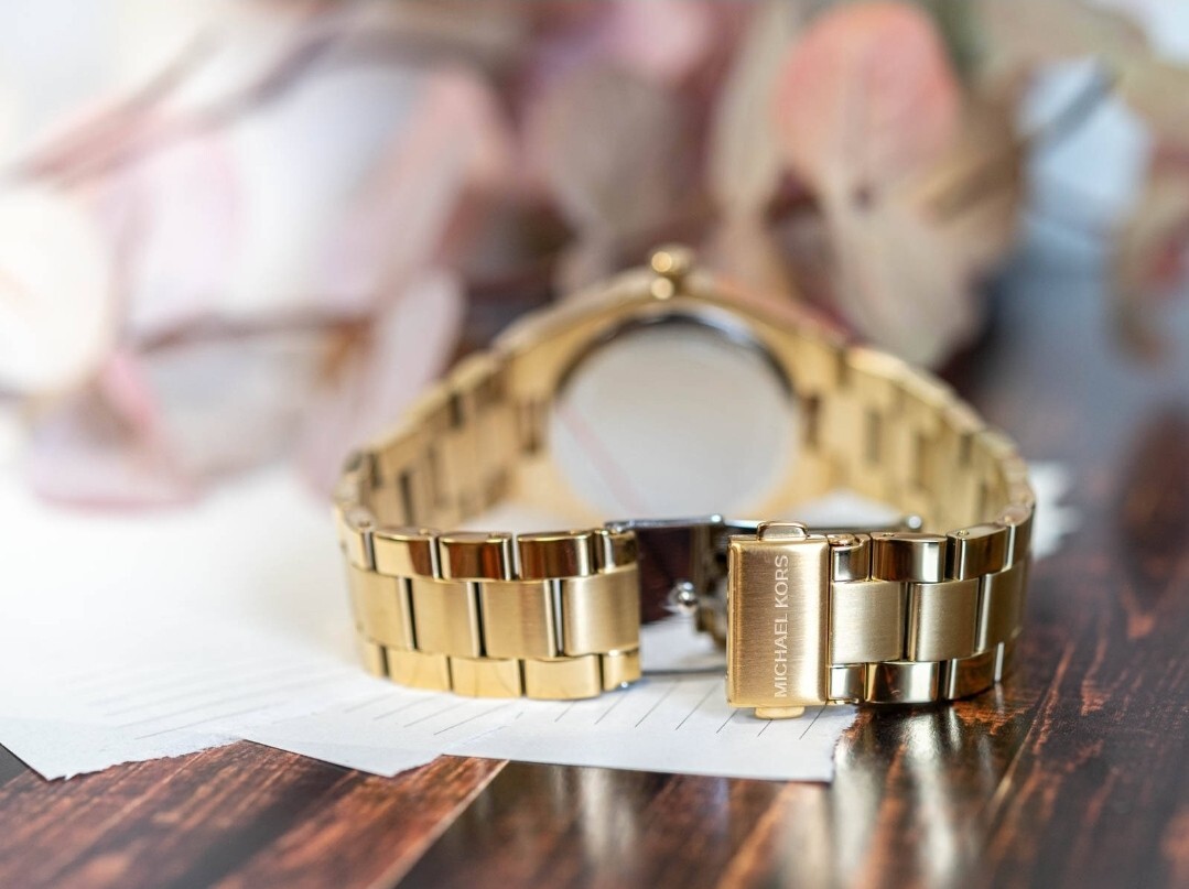 Michael Kors Watch MK7391 Lennox Gold Tone women Brand New MK | eBay