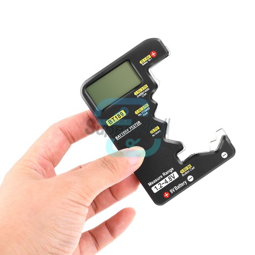 Digital Battery Tester Checker Electricity Indicator Universal AA, AAA 9V Button - Bild 15 von 18
