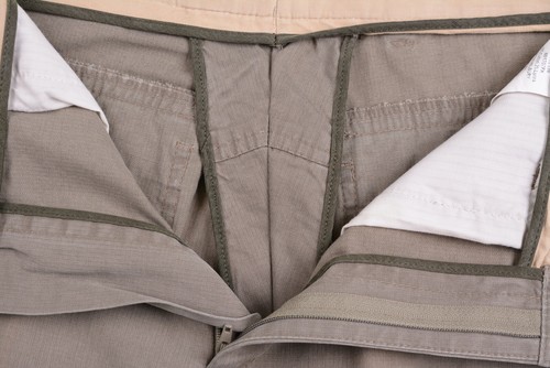 NWT Kroon Wilbury Pant Green Garment Dyed Cotton FLAT FRONT Chinos Pants 32 NEW - Picture 4 of 7