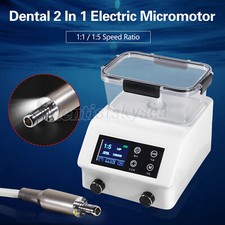 Dental Electric Brushless Micromotor Fiber Optic LED Motor Self Water Supply