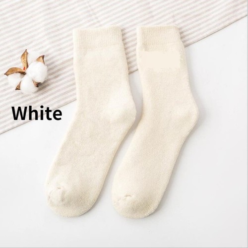 3 Pair Women Wool Blend Sherpa Fleece Lining Socks Thick Thermal Winter Warm - Picture 16 of 22