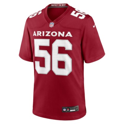 Arizona Cardinals Darius Robinson #56 Nike Cardinal 2025 NFL Game