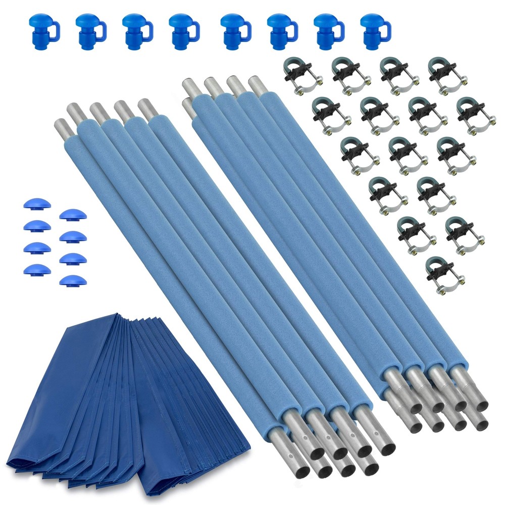Trampoline Safety Enclosure Poles - Trampoline Enclosure Poles with Hardware ...