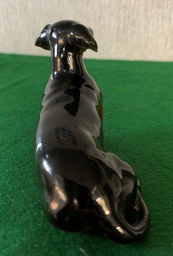  BESWICK DOG DACHSHUND SEATED SMALL MODEL No. 1460 BLACK & TAN GLOSS PERFECT  - Picture 2 of 8