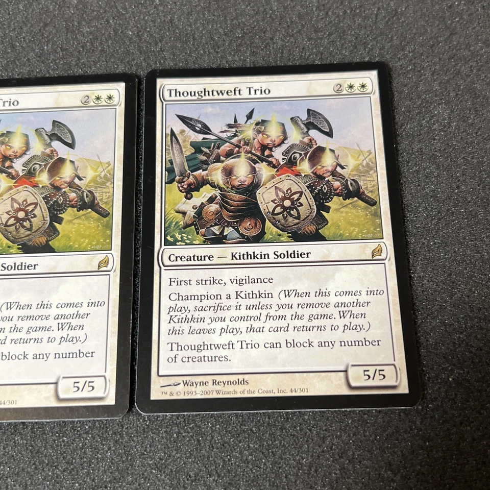 Thoughtweft Trio Magic The Gathering Mtg Rare Lorwyn Card 2 - Image 3 of 4