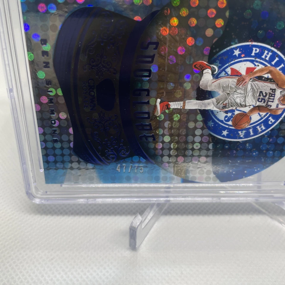2020-21 Panini Crown Royale - Sno Globe Blue #30 Ben Simmons /75 - Image 3 of 3