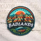 Badlands National Park Patch Iron-On Applique Nature Badge Souvenir