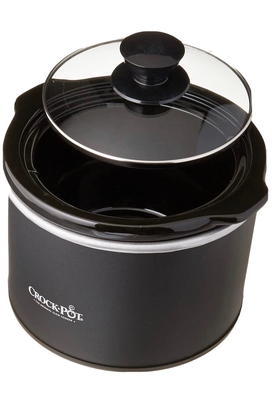 Crockpot™ 2-Quart Classic Slow Cooker, Small Slow Cooker, Black