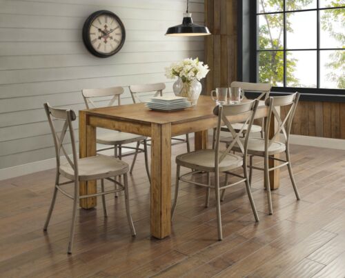Dining Room Table Set Rustic Farmhouse, Small Rustic Dining Table Set