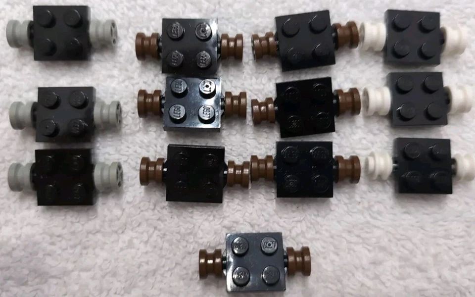 LEGO Pirate Ship Cannon Wheels Lot of 13 80s 90s 4624  Barracuda Clipper Mint - Image 2 of 4