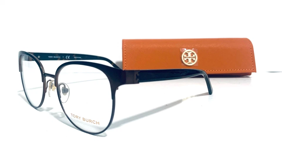 TORY BURCH TY 1054 3231 BRONCE HABANA GAFAS REDONDAS 50-18-140 MM CON ESTUCHE Foto 4 de 4