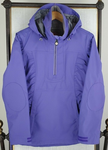 SIMS SNOWBOARDS Size Small Womens Lilac 1/2 Zip Anorak Waterproof Hooded Jacket - Picture 2 of 12