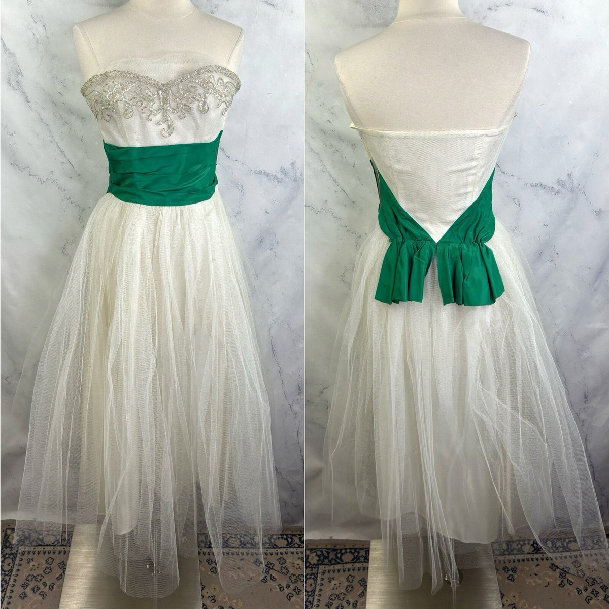 open lace back dress A-line Sweetheart Straps Cupcake Prom Dress with Beads main image 1