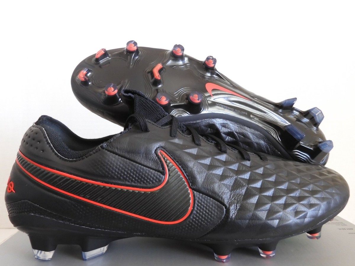 Size 5.5 - Nike Tiempo Legend 8 Elite FG Black Chile Red for