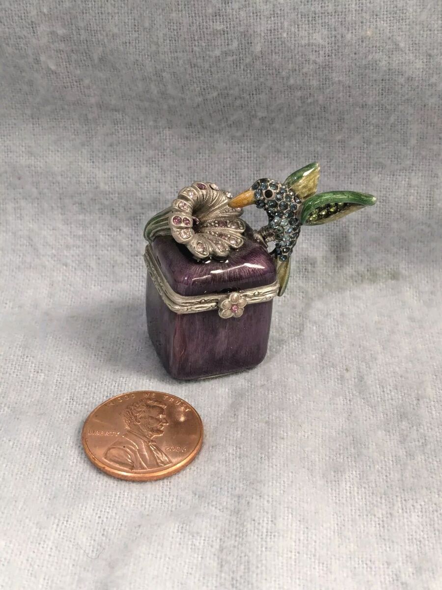 Jay Strongwater Swarovski Crystal & Enamel Hummingbird Tiny Jay Strongwater Swarovski Crystal & Enamel Hummingbird Tiny