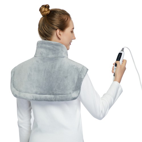 22" x 19" Electric Fast Heating Pad for Pain Relief and Deep Pressure Therapy - Picture 12 of 17