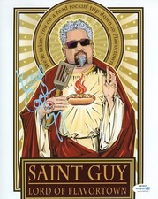Chef Guy Fieri Autographed Signed 8x10 Photo ACOA