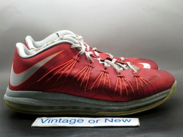 lebron 10 low red