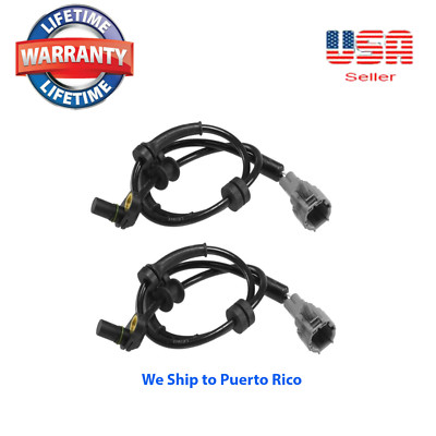 2 ABS Wheel Speed Sensor front Left & Right Fit:QX56 08-10 & ARMADA ,TITAN 08-11