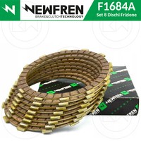 Newfren Kit 8 Kupplungsscheiben Mit Belag Originaltyp FüR Honda CR 250 R 2010