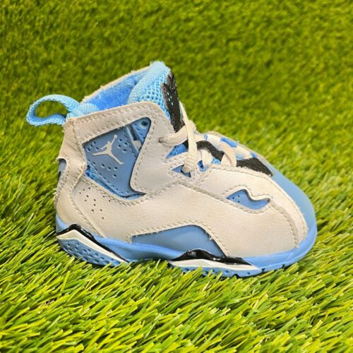 Nike Air Jordan True Flight Toddler Size 5C Blue White Athletic Shoes Sneakers